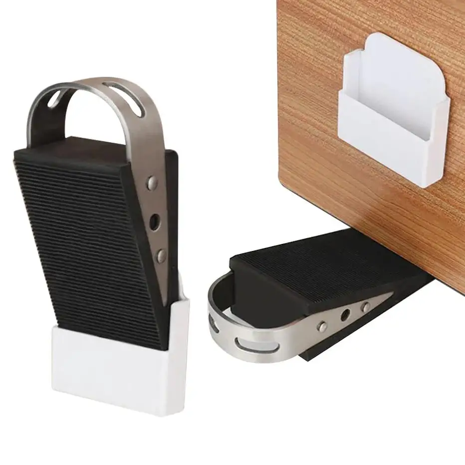 Door Stopper Heavy Duty Rubber Door Wedge Stopper Door Jam Catcher Block Guard to Protect the Wall Floor with Storage Case
Door Stopper Heavy Duty Rubber Door Wedge Stopper Door Jam Catcher Block Guard to Protect the Wall Floor with Storage Case