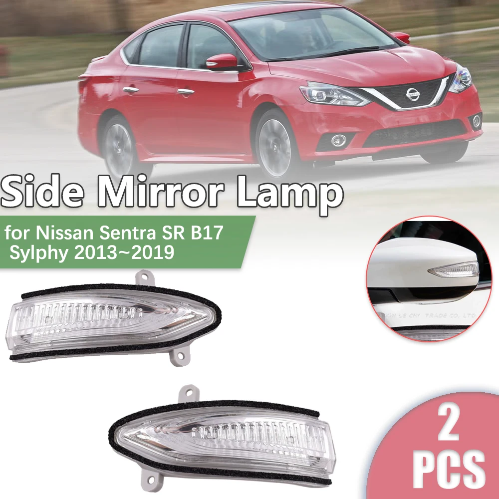 2 шт. для Nissan Sentra SR B17 Sylphy 2013 ~ 2019 автомобильное боковое зеркало заднего вида, светодиодный указатель поворота, индикаторная лампа, аксессуары
2 шт. для Nissan Sentra SR B17 Sylphy 2013 ~ 2019 автомобильное боковое зеркало заднего вида, светодиодный указатель поворота, индикаторная лампа, аксессуары