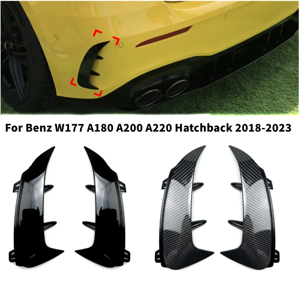 For Benz A-class W177 A200 A220 A35 AMG Hatchback 2018-2023 ABS Exterior Rear Bumper Spoiler Canard Cover Side Air Vents Trim
For Benz A-class W177 A200 A220 A35 AMG Hatchback 2018-2023 ABS Exterior Rear Bumper Spoiler Canard Cover Side Air Vents Trim
