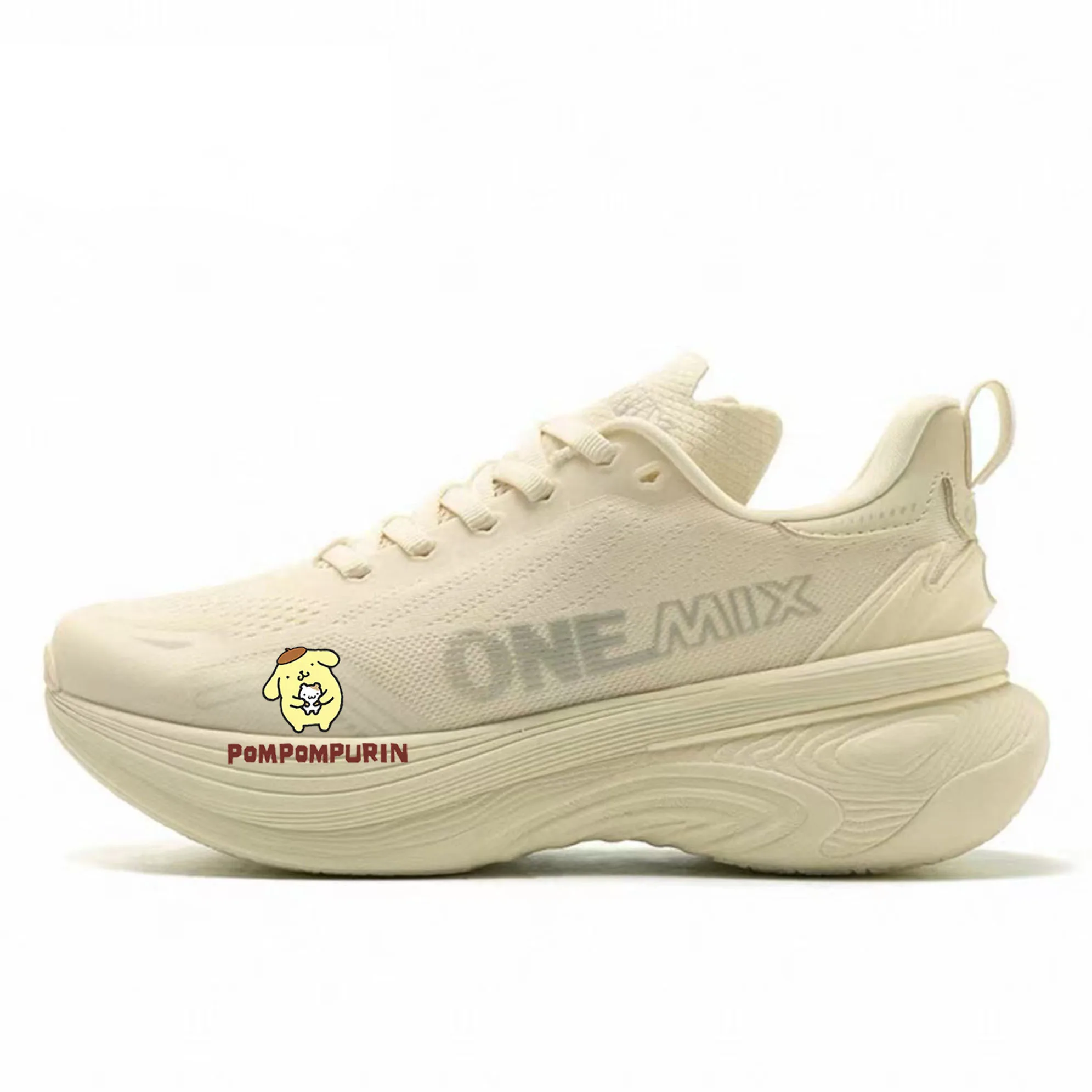 ONEMIX Sanrio Pompompurin Jogging Running Shoes Men Women Lightweight Sneakers Road Wear Resistant Fashion Sports Fitness Shoes
ONEMIX Sanrio Pompompurin Jogging Running Shoes Men Women Lightweight Sneakers Road Wear Resistant Fashion Sports Fitness Shoes
