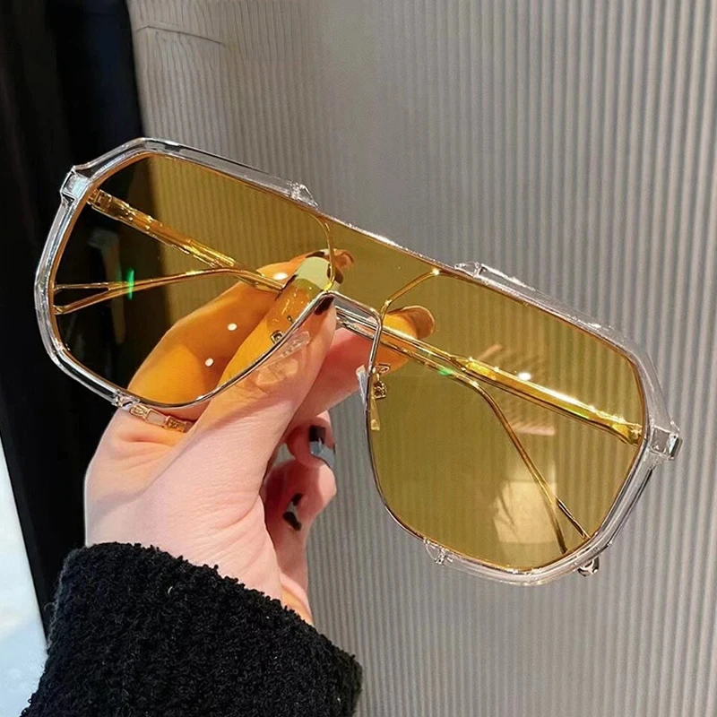 Sunglasses Women 2023 New Unique One Piece Fashion Sunglasses For Men UV400 Punk Glasses Trending Female Eyewear UV400
Sunglasses Women 2023 New Unique One Piece Fashion Sunglasses For Men UV400 Punk Glasses Trending Female Eyewear UV400