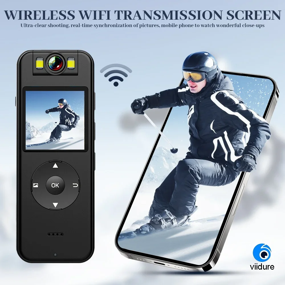 Z09 HD-рекордер, беспроводная Wi-Fi камера, 4K 1080P, H.264, видео, 1400 мАч, литий-ионный аккумулятор, широкоугольный объектив, поворот на 180 ° Ручная камера
Z09 HD-рекордер, беспроводная Wi-Fi камера, 4K 1080P, H.264, видео, 1400 мАч, литий-ионный аккумулятор, широкоугольный объектив, поворот на 180 ° Ручная камера