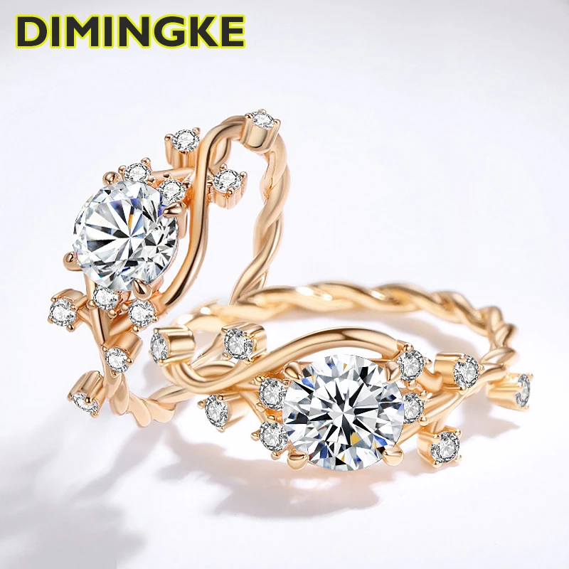 DIMINGKE Gorgeous Women Ring Jewelry 1 Carat Moissanite GRA Certificate Premium Wedding Party Birthday Gift Free Shipping
DIMINGKE Gorgeous Women Ring Jewelry 1 Carat Moissanite GRA Certificate Premium Wedding Party Birthday Gift Free Shipping