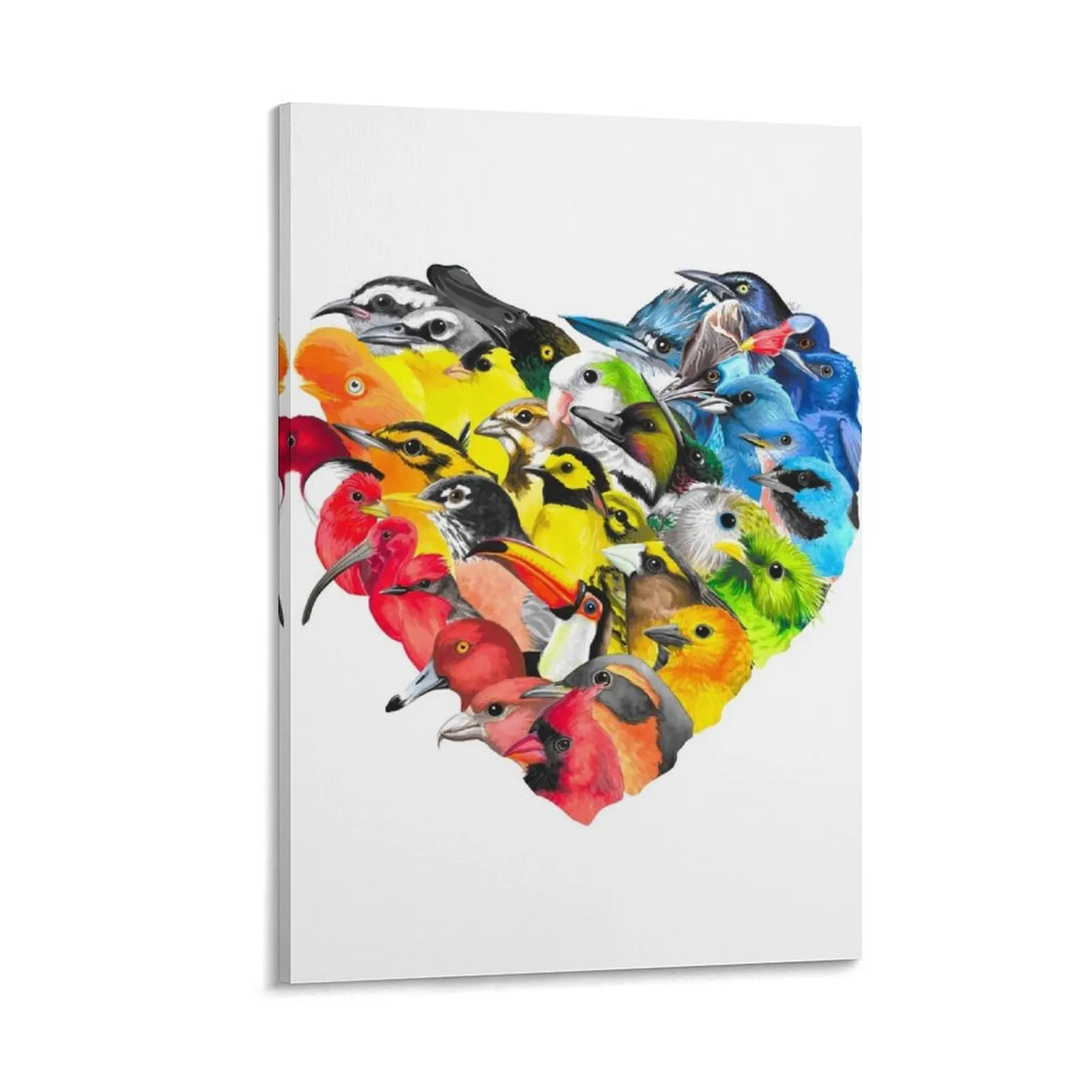ACLU Fundraiser Rainbow Bird Heart Canvas Painting Decoration bedroom anime house decoration ornaments for home
ACLU Fundraiser Rainbow Bird Heart Canvas Painting Decoration bedroom anime house decoration ornaments for home