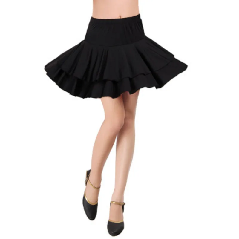 Юбка средней длины по индивидуальному заказу, юбки для латинских танцев, плиссированная двухслойная юбка, современный наряд для бальных танцев, черный
Юбка средней длины по индивидуальному заказу, юбки для латинских танцев, плиссированная двухслойная юбка, современный наряд для бальных танцев, черный