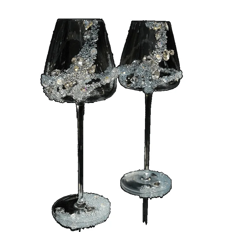 Bow goblet high-value wedding toast cup, a pair of creative niche champagne glasses, red wine glasses, wedding gifts
Bow goblet high-value wedding toast cup, a pair of creative niche champagne glasses, red wine glasses, wedding gifts