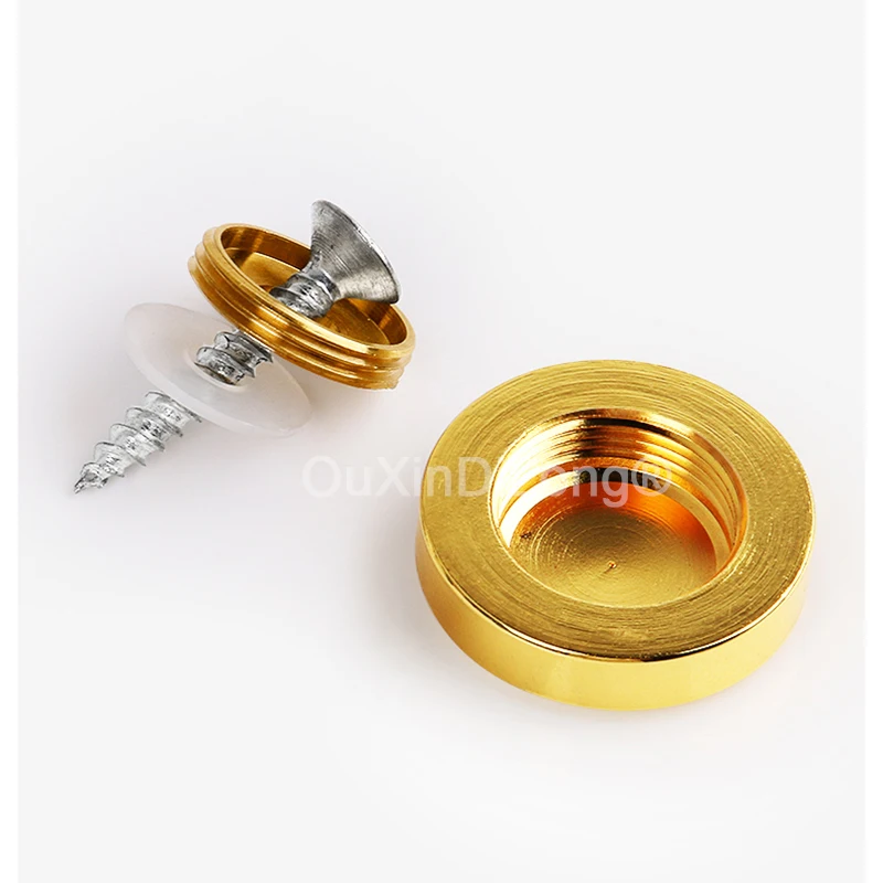 400PCS Brass Decorative Mirror Fixing Screws Cap Cover Nails Fasteners for Advertising Board Glass Furniture Gold/Chrome GF985
400PCS Brass Decorative Mirror Fixing Screws Cap Cover Nails Fasteners for Advertising Board Glass Furniture Gold/Chrome GF985