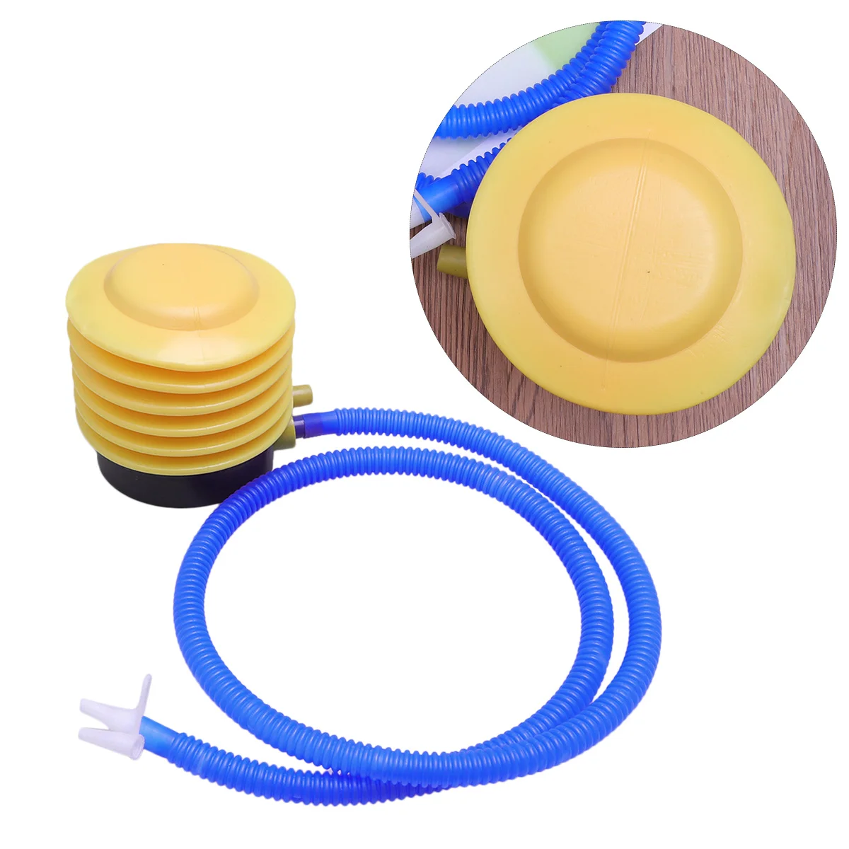 Portable Plastic Foot Balloon For Party Supplies Long Flexible Hose 2 Nozzles Dual Adapters Fast Inflation Deflation
Portable Plastic Foot Balloon For Party Supplies Long Flexible Hose 2 Nozzles Dual Adapters Fast Inflation Deflation