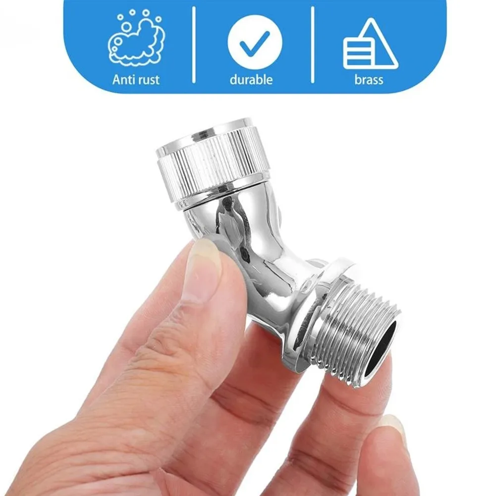 Accessory Shower Elbow Adapter Solid Brass Body Bathroom Brass Extender For Shower Head G1/2 1 Pc Male To Female
Accessory Shower Elbow Adapter Solid Brass Body Bathroom Brass Extender For Shower Head G1/2 1 Pc Male To Female