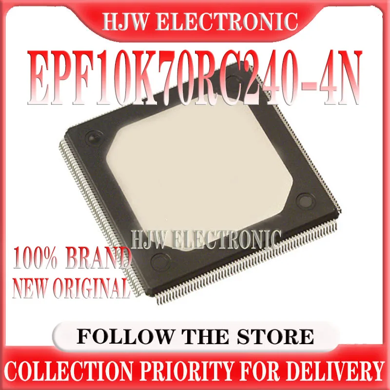 1 шт./партия, 100% Новые оригинальные точечные товары, EPF10K70RC240-4N QFP240 FPGA - Field Программируемый Блок ворот
1 шт./партия, 100% Новые оригинальные точечные товары, EPF10K70RC240-4N QFP240 FPGA - Field Программируемый Блок ворот