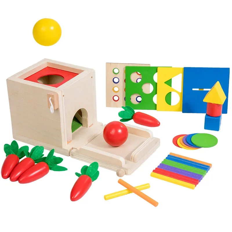 Kids Wooden Toys Wooden Multifunctional Plug-in Radish Early Education Ball Box for Children Puzzle Play m
Kids Wooden Toys Wooden Multifunctional Plug-in Radish Early Education Ball Box for Children Puzzle Play m