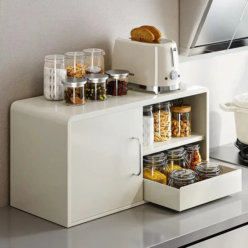 Kitchen Countertop Storage Shelf Multi-Functional Spice Oil Salt Sauce and Vinegar Storage Dustproof Water Cup Tea Set Organizer
Kitchen Countertop Storage Shelf Multi-Functional Spice Oil Salt Sauce and Vinegar Storage Dustproof Water Cup Tea Set Organizer