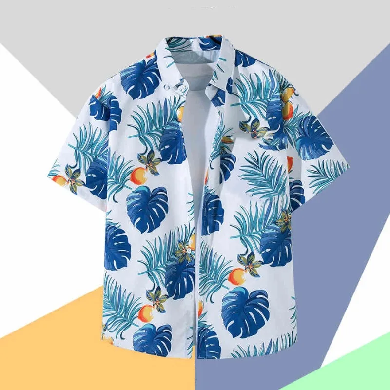 Summer Beach Short Sleeve Shirt Lapel Single Button Shirt Oversized Top 2026 New Flowers Coconut Tree Men 3D Hawaiian Shirt
Summer Beach Short Sleeve Shirt Lapel Single Button Shirt Oversized Top 2026 New Flowers Coconut Tree Men 3D Hawaiian Shirt