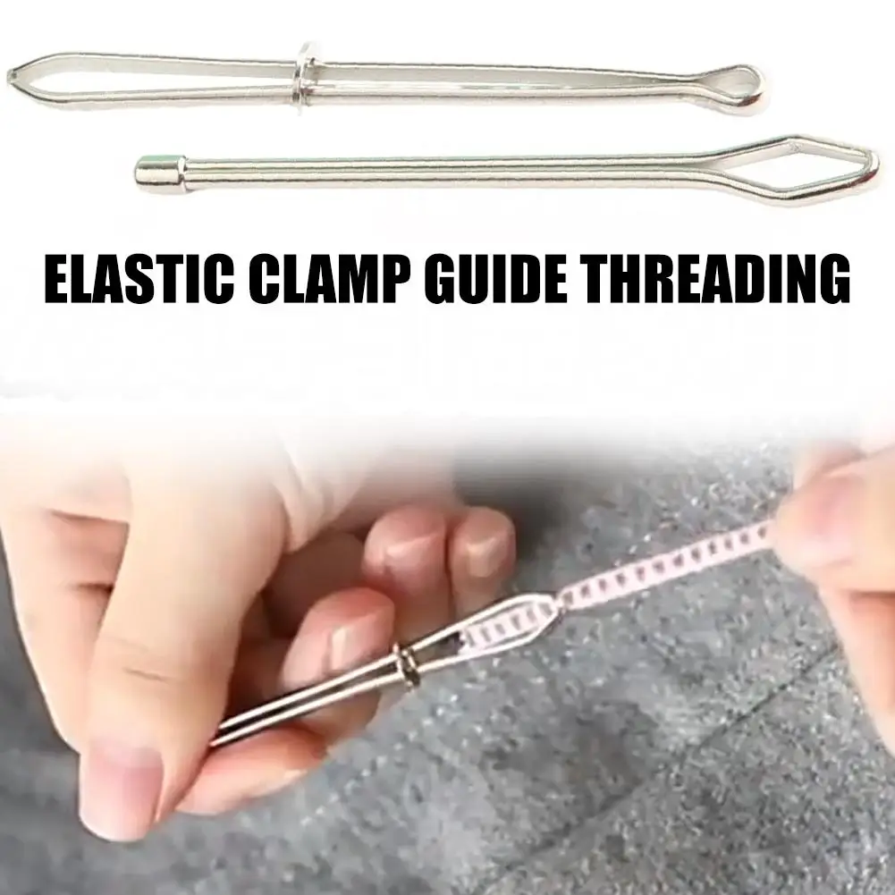 Elastic Threader Tool 2PCS, Easy Drawstring Waistband Threading Tool for Pajamas Pants, Sewing Aid Magic Helper for Elastic Cord
Elastic Threader Tool 2PCS, Easy Drawstring Waistband Threading Tool for Pajamas Pants, Sewing Aid Magic Helper for Elastic Cord