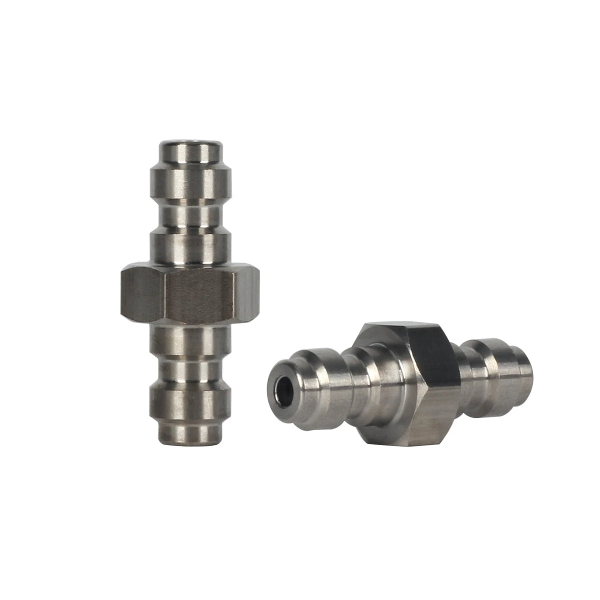 8MM Quick-Connect Coupler, Double Male Connector, Stainless Steel, 40MPA Rapid-Disconnect Fitting for Pneumatic Hose 2pcs/set
8MM Quick-Connect Coupler, Double Male Connector, Stainless Steel, 40MPA Rapid-Disconnect Fitting for Pneumatic Hose 2pcs/set