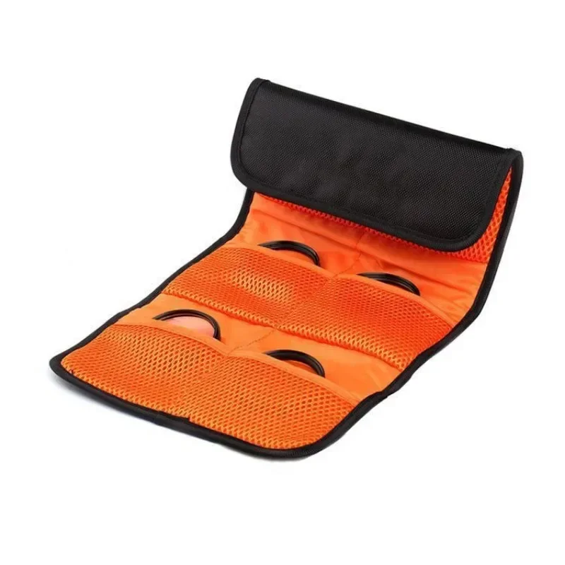 6 Pockets Lens Filter Bag Camera Lens Filter Pouch for 49mm-77mm ND UV CPL Camera Lens Filter Holder Wallet Case
6 Pockets Lens Filter Bag Camera Lens Filter Pouch for 49mm-77mm ND UV CPL Camera Lens Filter Holder Wallet Case