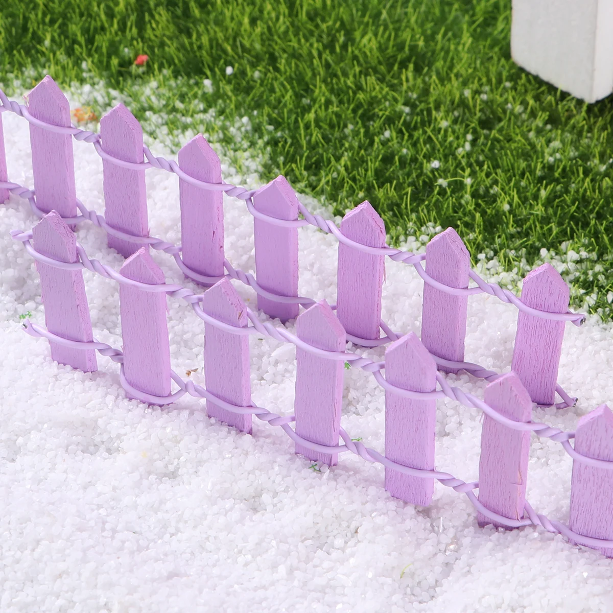 10 Pcs Bonsai Ornament Wood Picket Fence Christmas Tree Decoration Bamboo Purple
10 Pcs Bonsai Ornament Wood Picket Fence Christmas Tree Decoration Bamboo Purple
