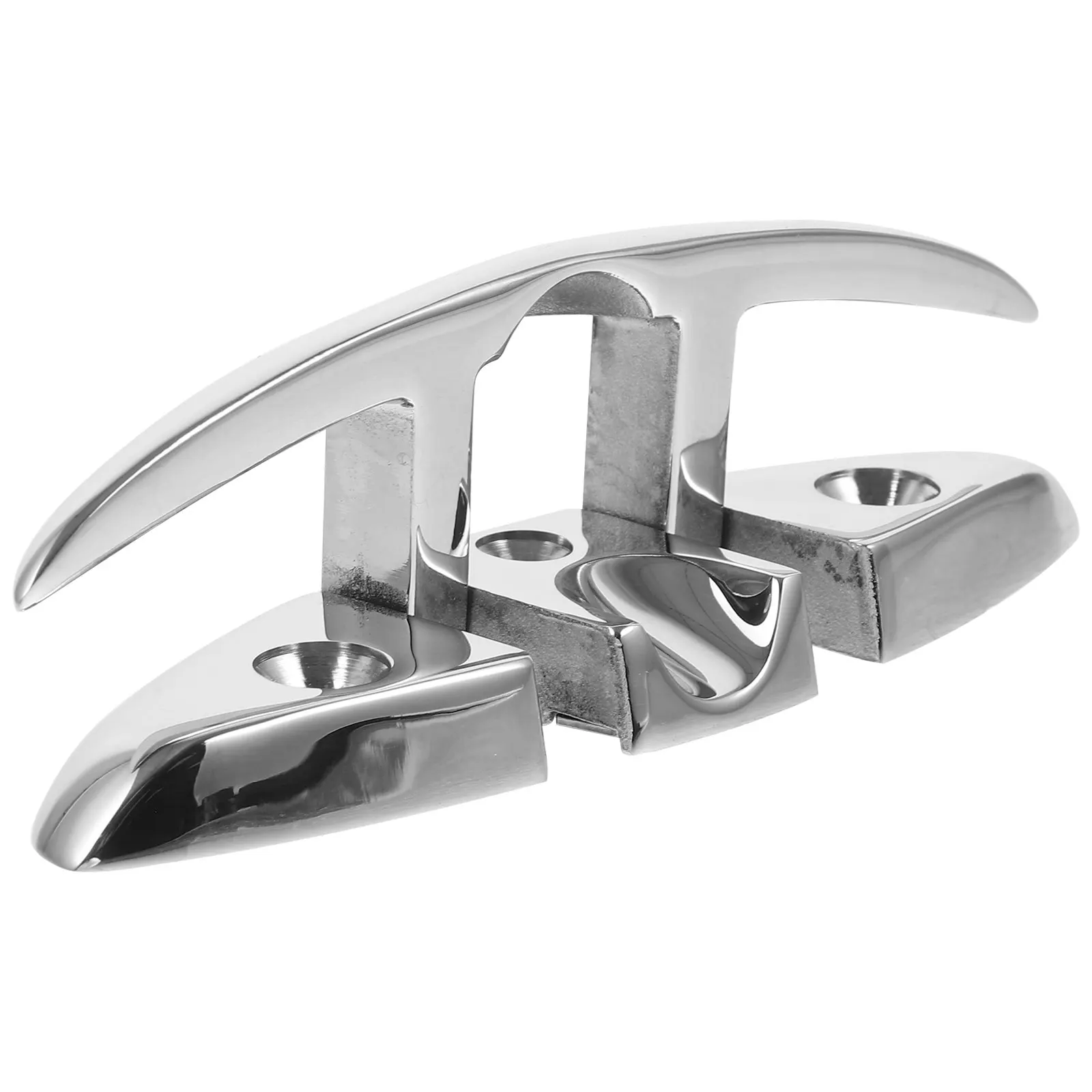 Stainless Steel Boat Cleat 5 Inch Folding Latch Durable Rope Cleat for Yacht Dock Marine Parts Accessories Practical
Stainless Steel Boat Cleat 5 Inch Folding Latch Durable Rope Cleat for Yacht Dock Marine Parts Accessories Practical