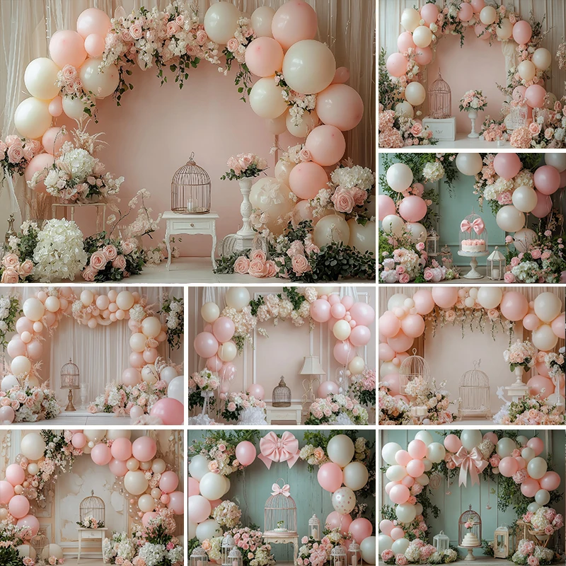 LS Photography Background Princess Room Arch Balloon Floral Bow Decor Girl Birthday Cake Smash Photo Backdrop Studio
LS Photography Background Princess Room Arch Balloon Floral Bow Decor Girl Birthday Cake Smash Photo Backdrop Studio