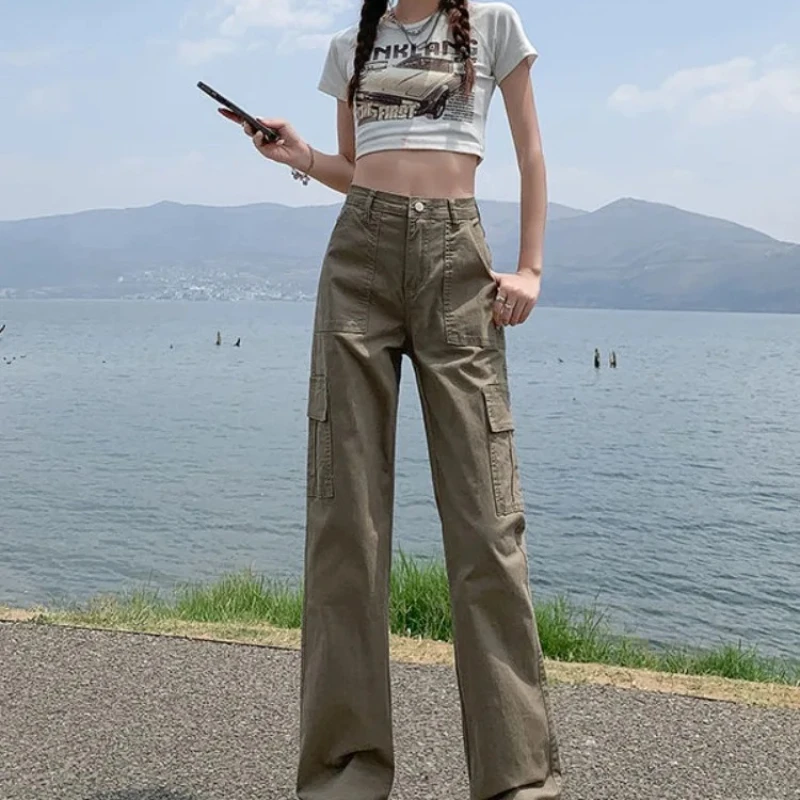Woman Jeans with Pockets Summer Denim Pants for Women Chic and Elegant South Korea Emo Wholesale Pant Stylish on Sale Trousers
Woman Jeans with Pockets Summer Denim Pants for Women Chic and Elegant South Korea Emo Wholesale Pant Stylish on Sale Trousers