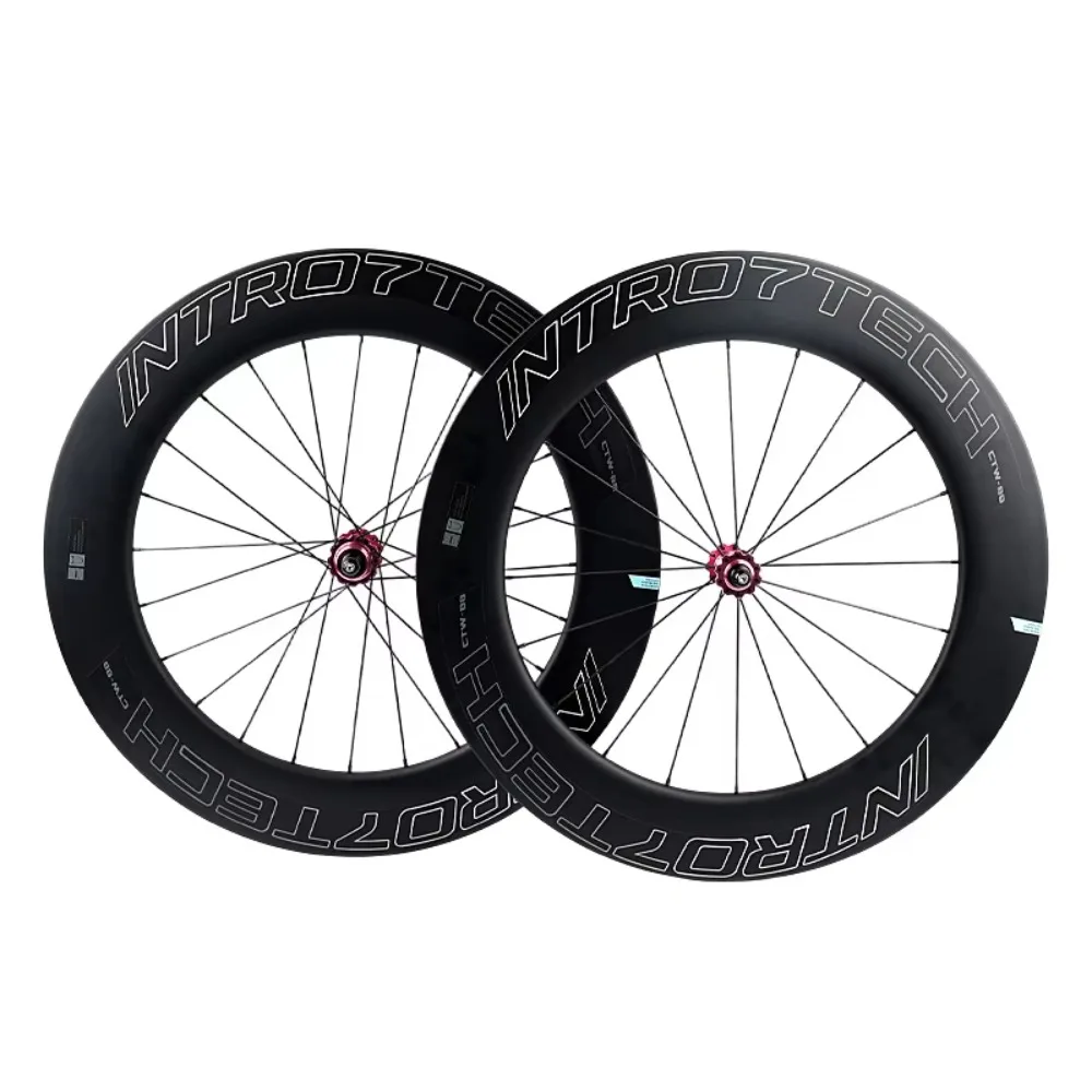 700c 90mm Depth 18mm Inner Width Carbon Fiber Wheel Set Fixed Gear Wheelset for Single Speed Fixie Bicycle
700c 90mm Depth 18mm Inner Width Carbon Fiber Wheel Set Fixed Gear Wheelset for Single Speed Fixie Bicycle