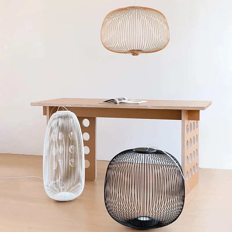 Modern Minimalist Pendant Lamp Iron Cage Circular Gold Foscarini Spokes Hanging Lamp LED Pendant Small Chandelier Luminaria
Modern Minimalist Pendant Lamp Iron Cage Circular Gold Foscarini Spokes Hanging Lamp LED Pendant Small Chandelier Luminaria