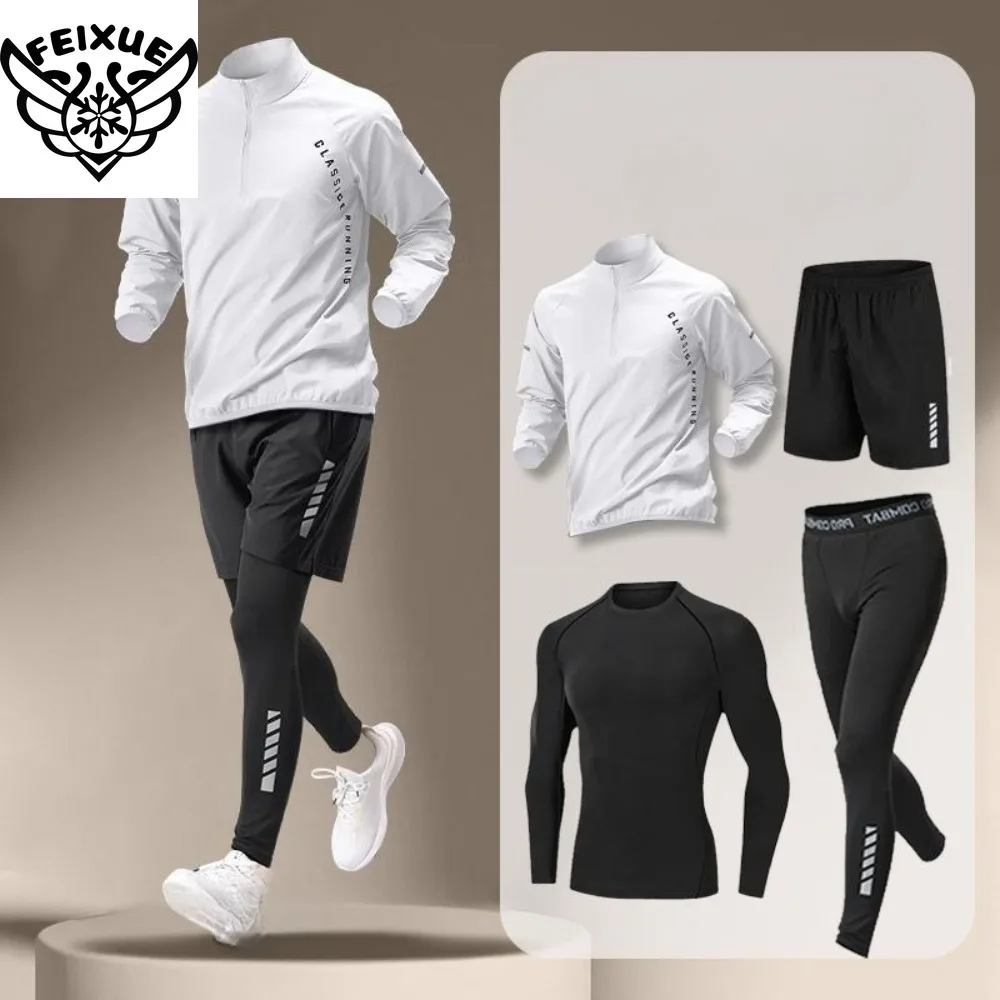 2025 Men's Summer Ice Silk Quick Drying Fishing Set Tight and Breathable Fitness Runnin Cycling Sport Four Piece Set Fishing
2025 Men's Summer Ice Silk Quick Drying Fishing Set Tight and Breathable Fitness Runnin Cycling Sport Four Piece Set Fishing