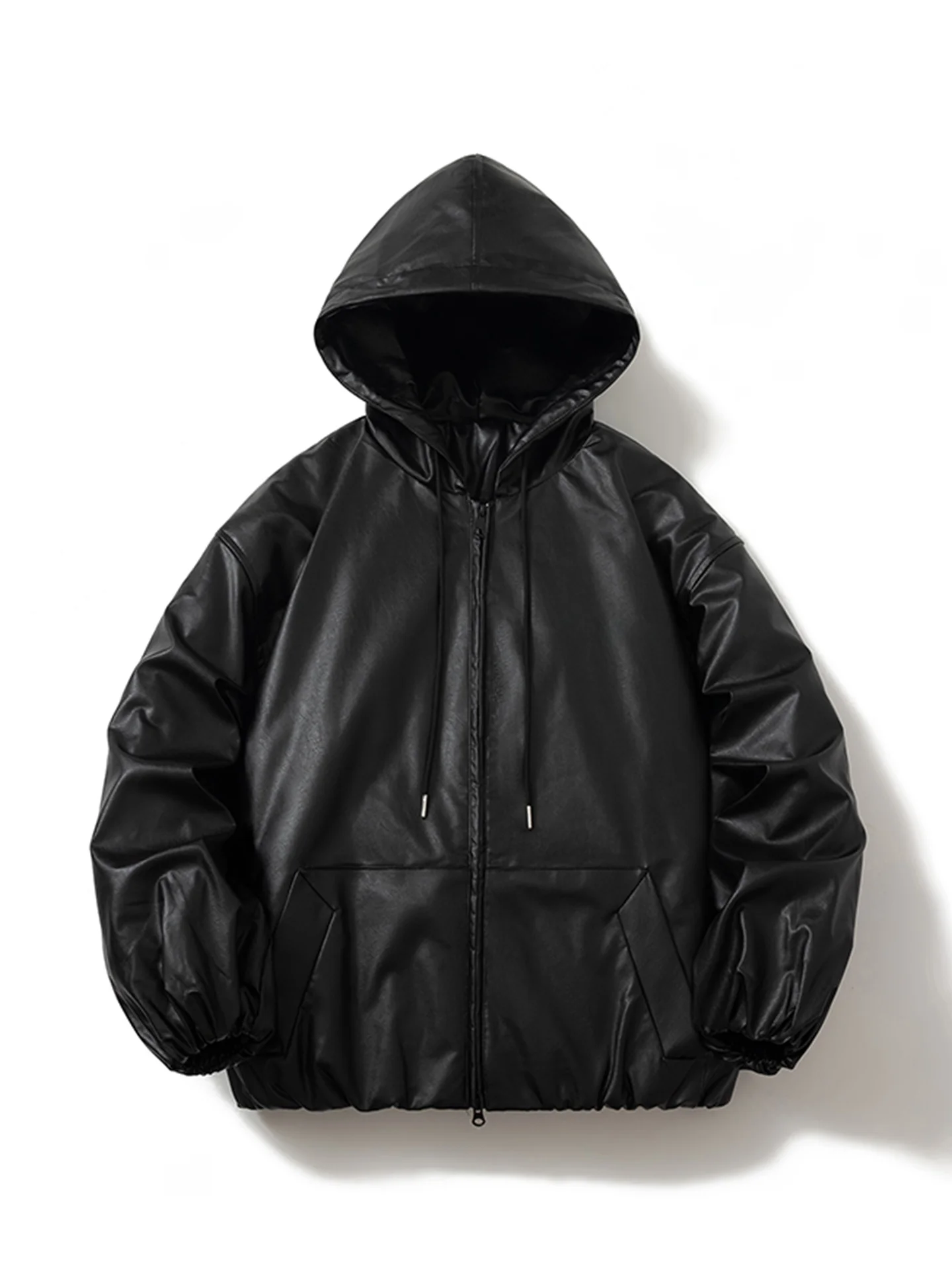 American Sle Loose Fit Hoodie Biker Jaet PU Leather Cotton Coat ex Autumn Winter Trendy Brand Casual Outerwear
American Sle Loose Fit Hoodie Biker Jaet PU Leather Cotton Coat ex Autumn Winter Trendy Brand Casual Outerwear