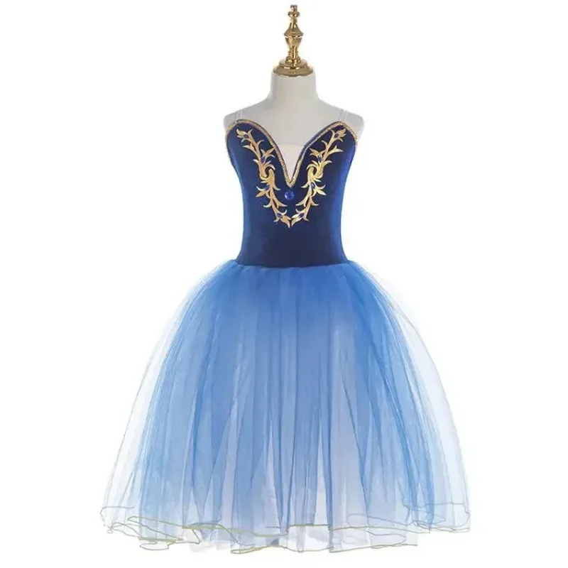 Long Romantic Ballet Tutu Sequins Girl Women Leotard Ballet Costume Performance Ballet Dance Dress Girls Tutu Skirts Ballerina
Long Romantic Ballet Tutu Sequins Girl Women Leotard Ballet Costume Performance Ballet Dance Dress Girls Tutu Skirts Ballerina