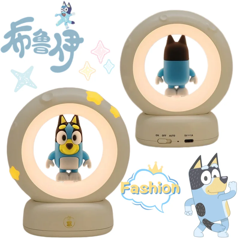 Bluey bedside lamp cartoon fashionable personalized high appearance value portable small night light for bedroom and living room
Bluey bedside lamp cartoon fashionable personalized high appearance value portable small night light for bedroom and living room