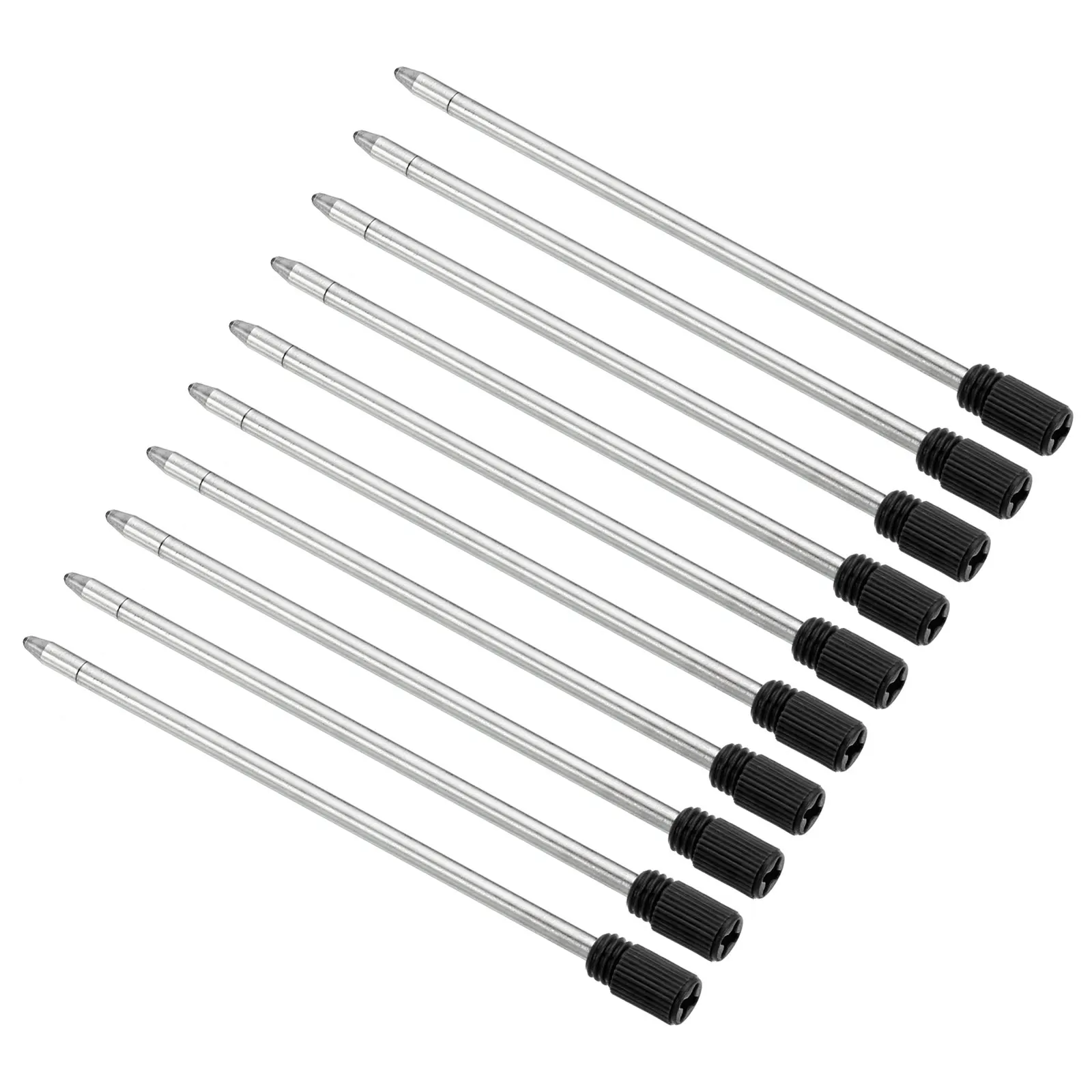 10Pcs 1mm Ink Pen Refills Ballpoint Refill Medium Point Metal Compatible Replaceable Replacement for Pen Writing Office, Black
10Pcs 1mm Ink Pen Refills Ballpoint Refill Medium Point Metal Compatible Replaceable Replacement for Pen Writing Office, Black