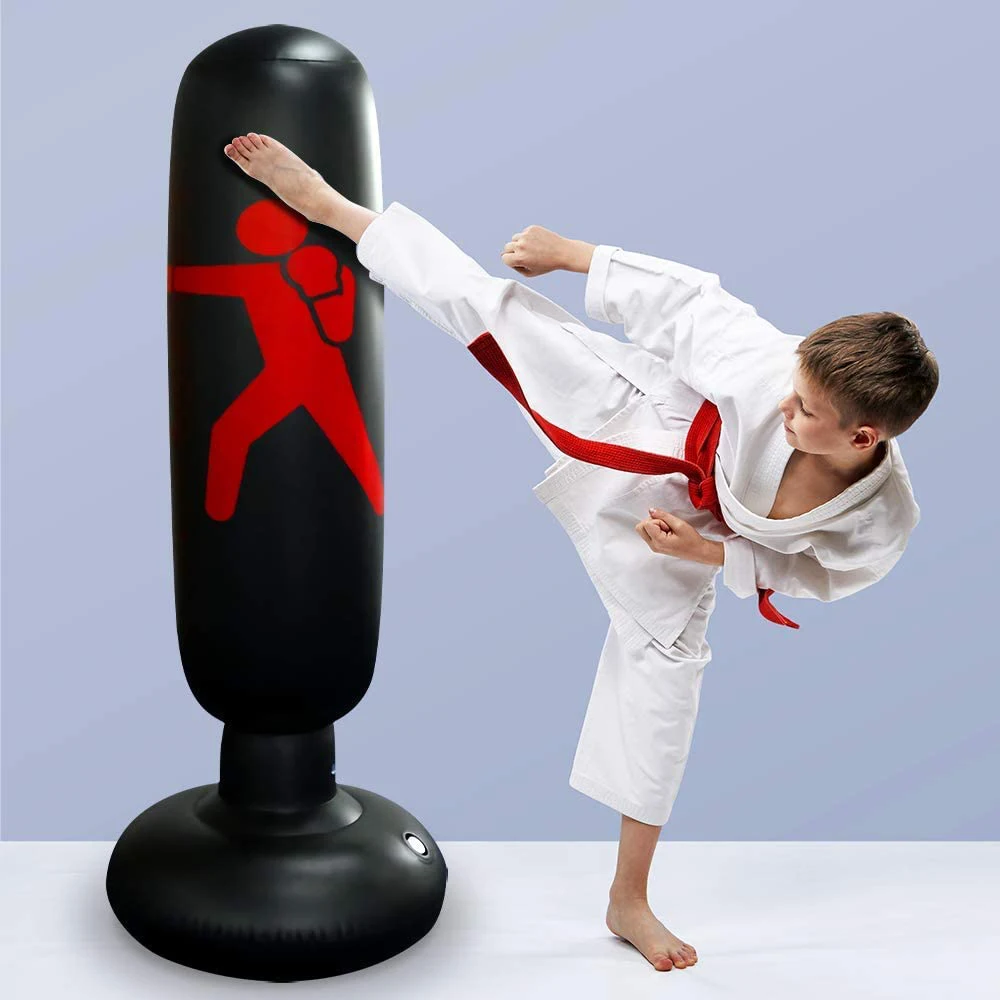 YOE-xInflatable Kids Punching Bag with Stand Inflatable Punching Bag for Practicing Karate Taekwondo Kids Adults Boxing
YOE-xInflatable Kids Punching Bag with Stand Inflatable Punching Bag for Practicing Karate Taekwondo Kids Adults Boxing