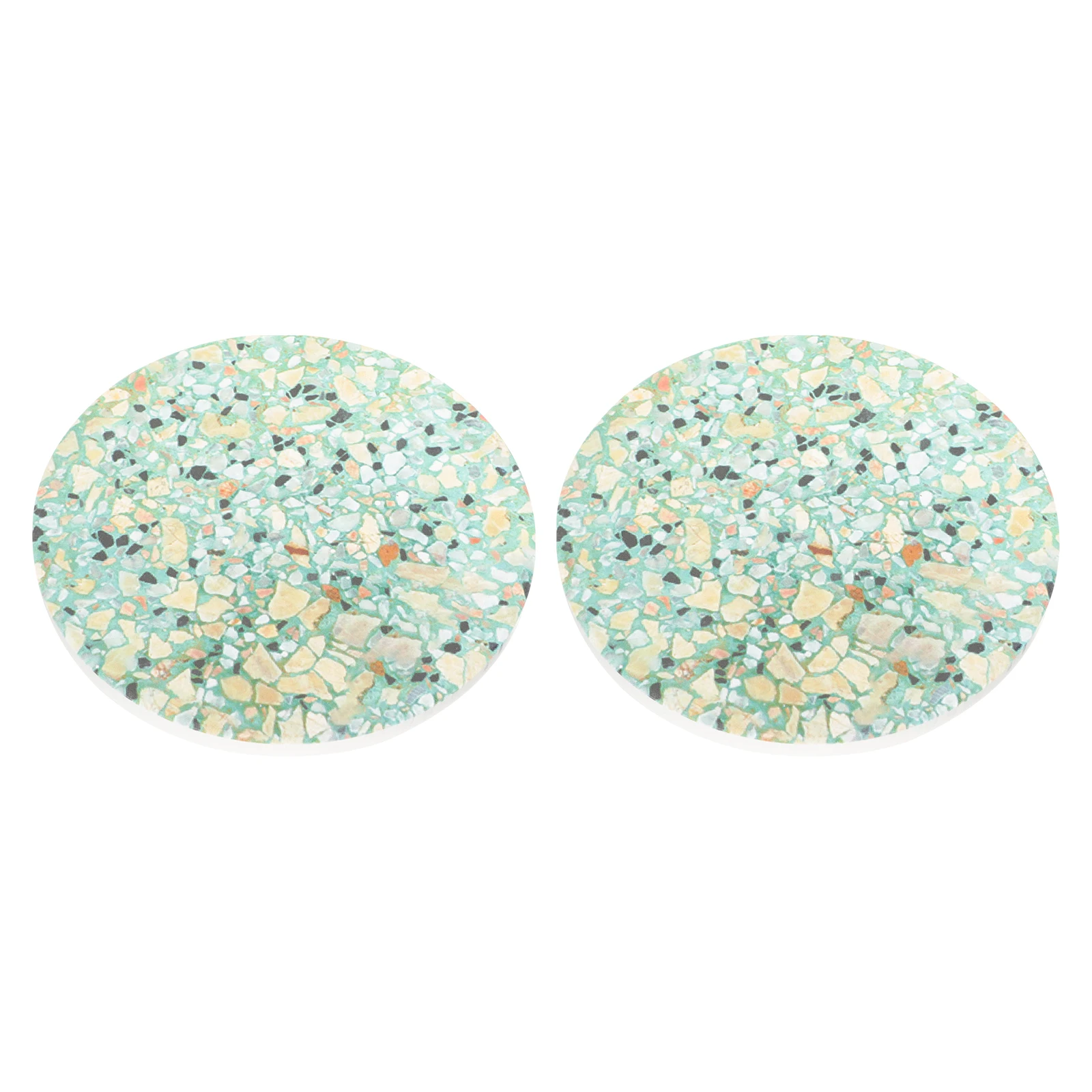 2Pcs Absorbing Ceramic Coasters Non-Slip Round Cup Mats Anti-Scald Household Drink Table Protection Coasters for Drinks
2Pcs Absorbing Ceramic Coasters Non-Slip Round Cup Mats Anti-Scald Household Drink Table Protection Coasters for Drinks