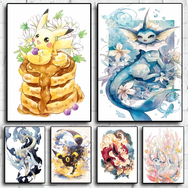 Anime Posters Pokemon Pikachu Cute Cartoon Characters Canvas Printing Modern Home Living Room Wall Decorative Birthday Gifts
Anime Posters Pokemon Pikachu Cute Cartoon Characters Canvas Printing Modern Home Living Room Wall Decorative Birthday Gifts