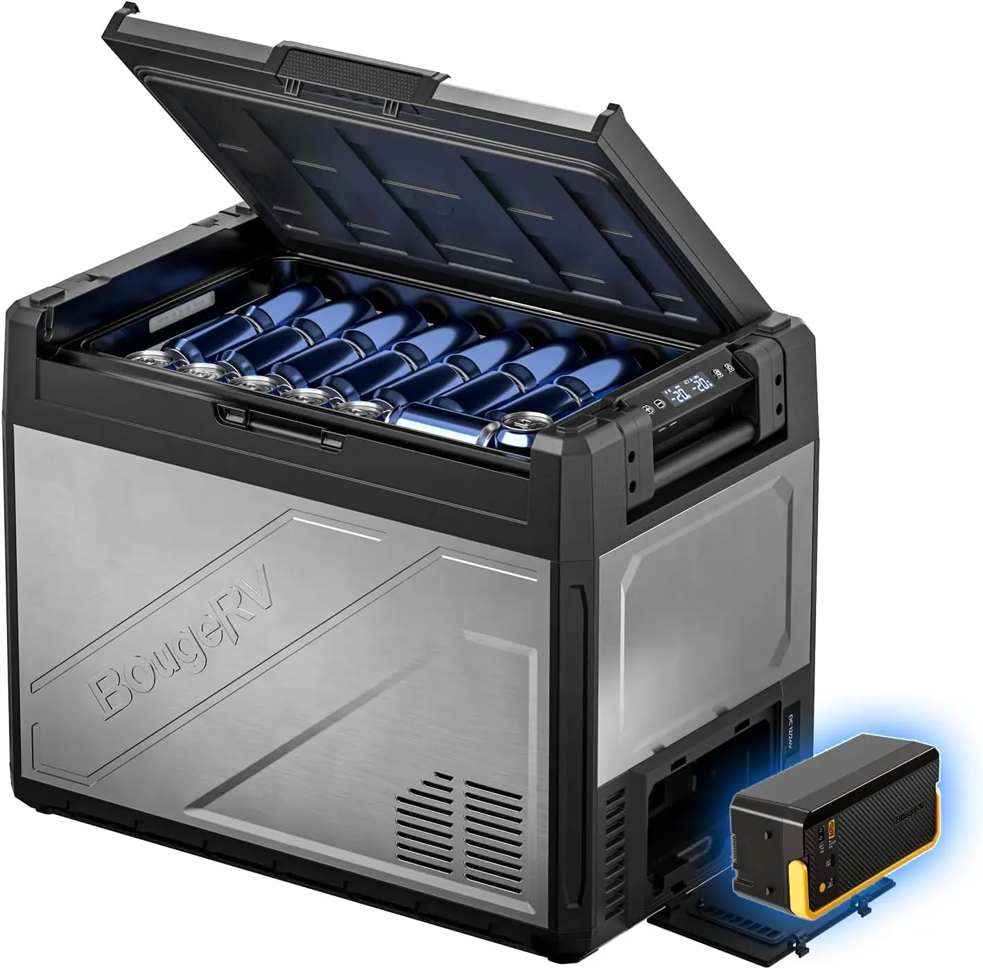 69 Quart Portable Fridge Freezer and 240Wh Battery Bundle of 2 Items
69 Quart Portable Fridge Freezer and 240Wh Battery Bundle of 2 Items