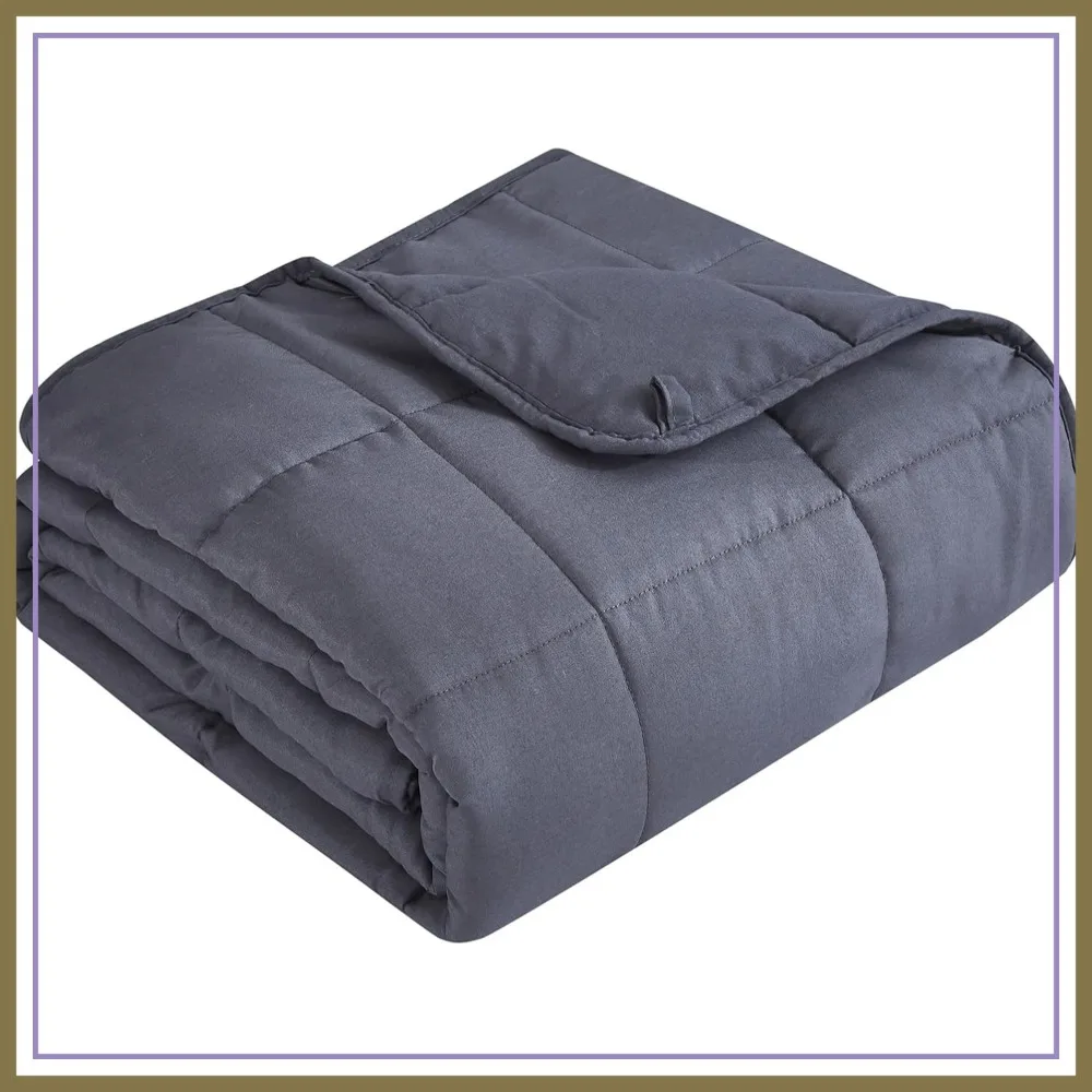 25lbs Cal King Weighted Blanket 88"x104" - Cooling Heavy Blanket for 240-260 lbs Body, Breathable with Glass Beads, Easy Care
25lbs Cal King Weighted Blanket 88"x104" - Cooling Heavy Blanket for 240-260 lbs Body, Breathable with Glass Beads, Easy Care