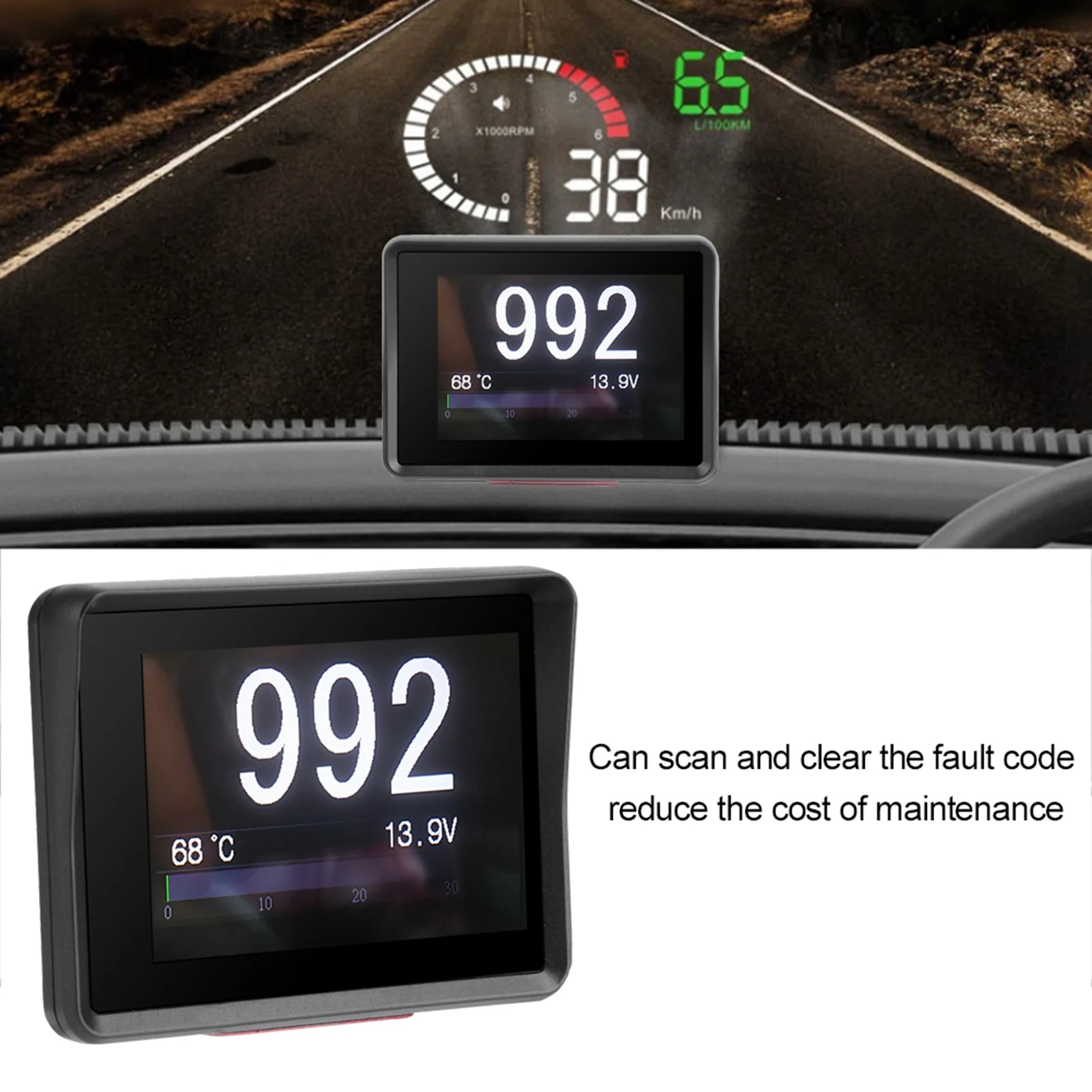 Автомобильный OBD Многофункциональный измеритель температуры, напряжения, скорости, HUD-дисплей, многофункциональный измеритель, автомобильный многофункциональный измеритель
Автомобильный OBD Многофункциональный измеритель температуры, напряжения, скорости, HUD-дисплей, многофункциональный измеритель, автомобильный многофункциональный измеритель