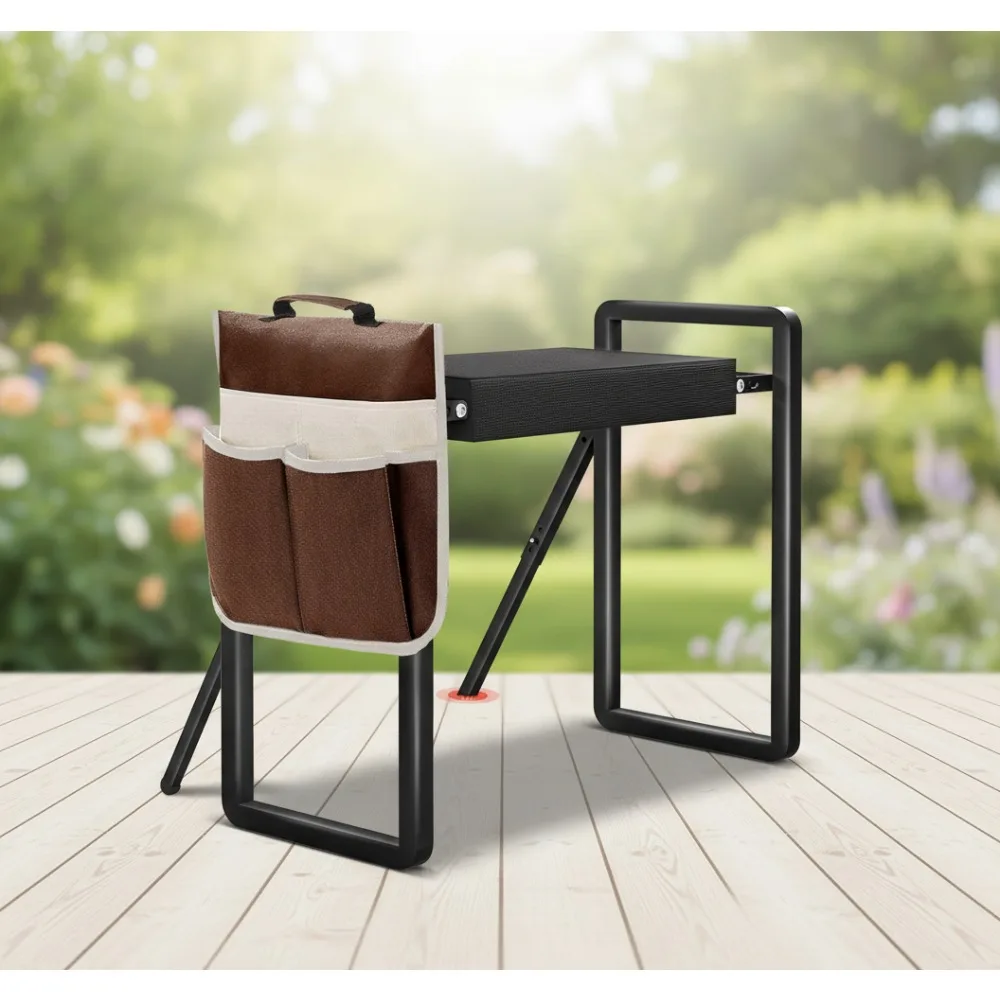 Сверхмощное садовое сиденье на коленях, вместимость 400 фунтов, складной табурет с сумкой для инструментов для пожилых людей, садоводства
Сверхмощное садовое сиденье на коленях, вместимость 400 фунтов, складной табурет с сумкой для инструментов для пожилых людей, садоводства