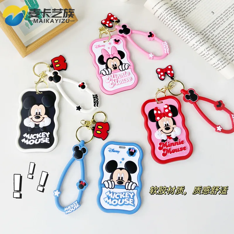 New Disney Mickey Mouse Anti-Lost Card Holder Cartoon Kawaii Student Meal Card Campus Bus Card Access Card Gift For Girls
New Disney Mickey Mouse Anti-Lost Card Holder Cartoon Kawaii Student Meal Card Campus Bus Card Access Card Gift For Girls