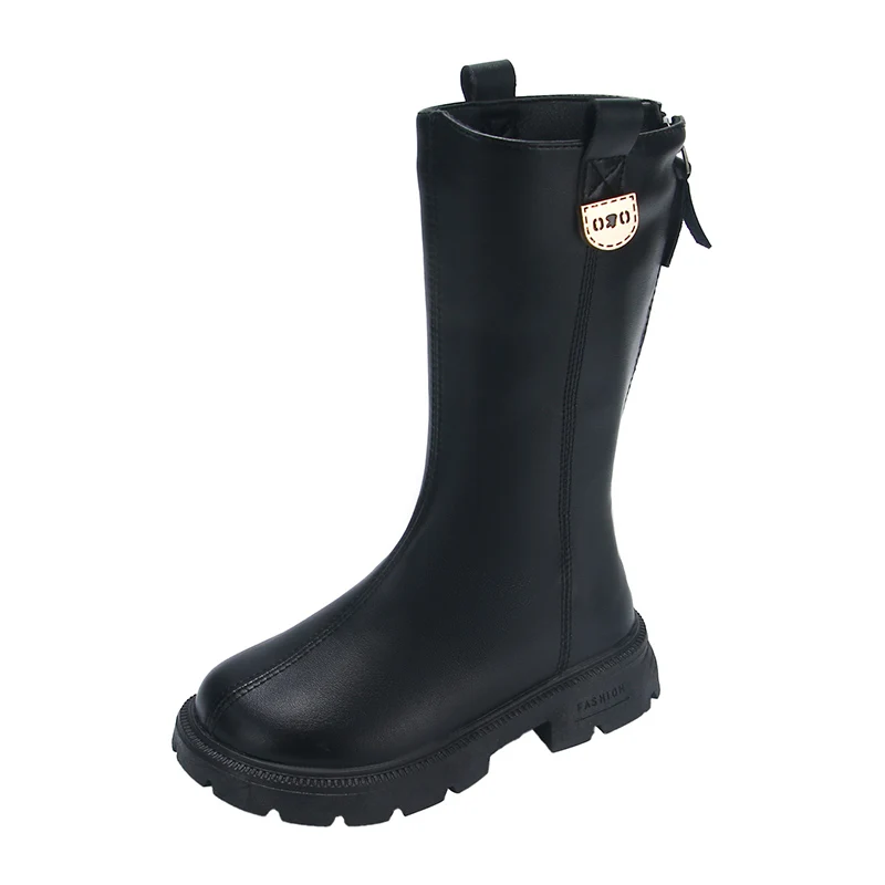 Winter Girls Plush Lined Mid Calf Boots PU Leather Warm Kids Fashion Footwear Non-slip Luxury Childrens Casual Shoes Size 28-37
Winter Girls Plush Lined Mid Calf Boots PU Leather Warm Kids Fashion Footwear Non-slip Luxury Childrens Casual Shoes Size 28-37