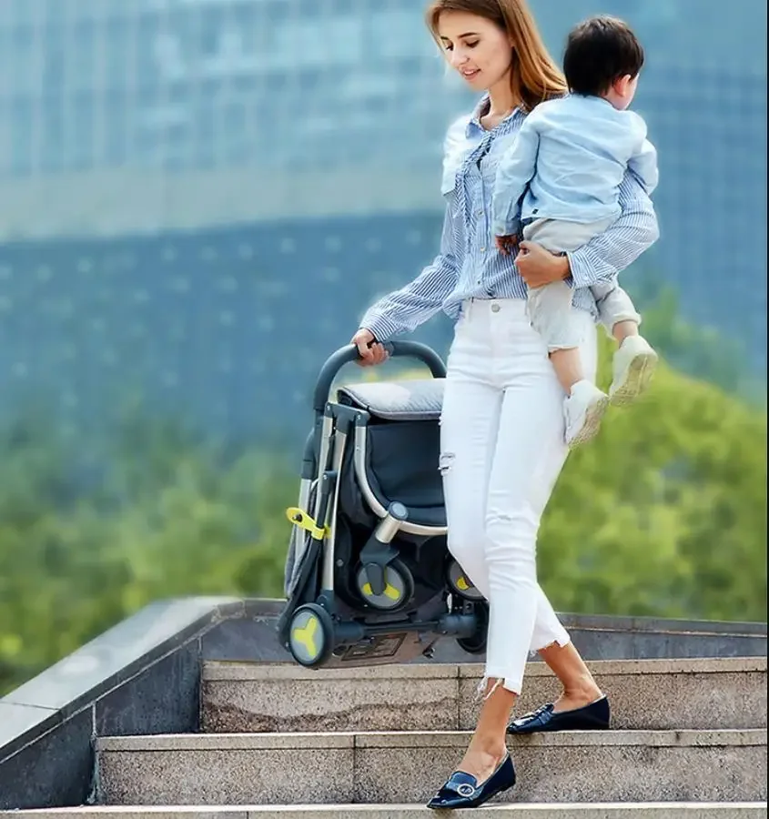 Bebelux Umbrella One Hand Fold Design Large Storage Aluminum Frame Baby Stroller Pushchair with Adjustable Backrest
Bebelux Umbrella One Hand Fold Design Large Storage Aluminum Frame Baby Stroller Pushchair with Adjustable Backrest