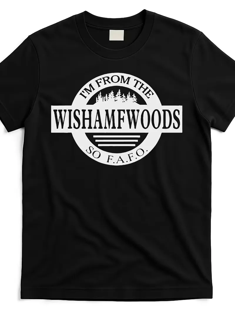 Men'S Funny 'I'm From The Wishamfwoods So Fafou' Graphic T-Shirt - 180gsm Heavyw
Men'S Funny 'I'm From The Wishamfwoods So Fafou' Graphic T-Shirt - 180gsm Heavyw