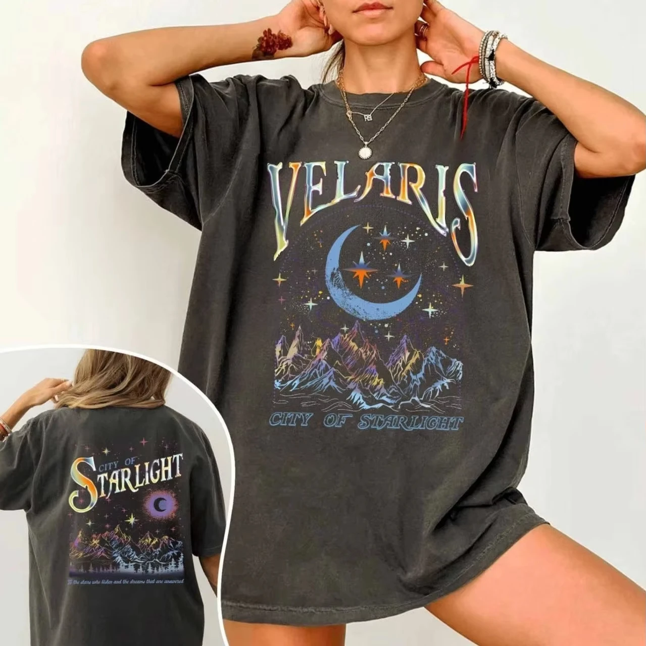 Velaris City of Starlight 2 Sided Shirt The Night Court Shirt Court of Dreams Highend Luxury Yes Male Female Y2K
Velaris City of Starlight 2 Sided Shirt The Night Court Shirt Court of Dreams Highend Luxury Yes Male Female Y2K