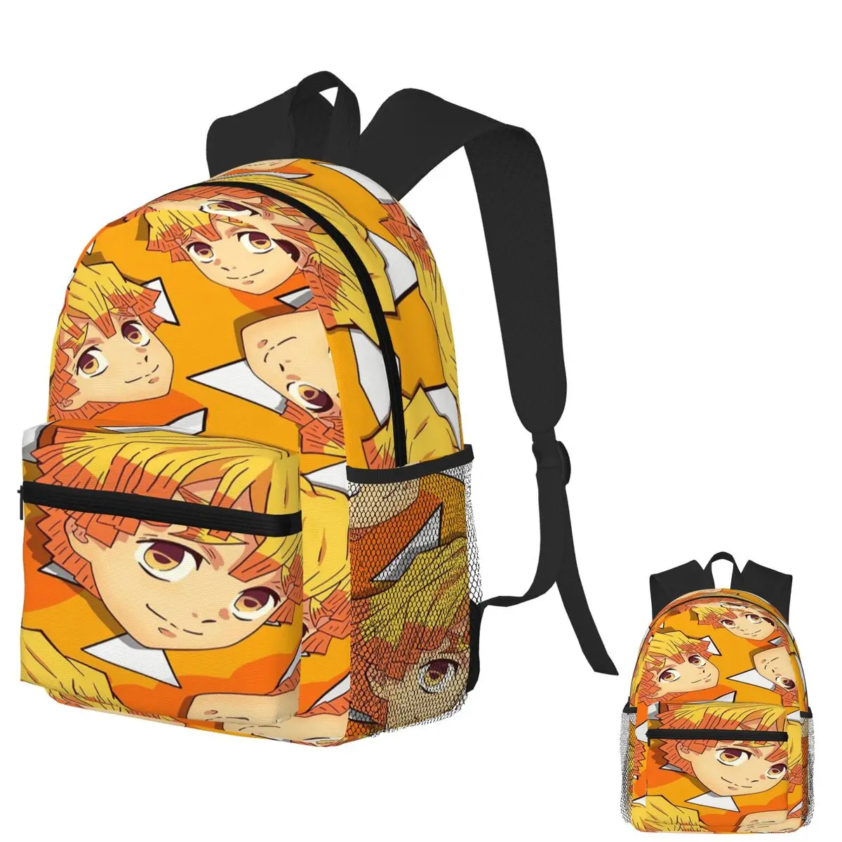 Zenitsu Agatsuma Kimetsu No Yaiba Student Backpack School Bag Hiking Travel Daypack for Boys Girls Fashion Bookbag Shoulder Bags 
Zenitsu Agatsuma Kimetsu No Yaiba Student Backpack School Bag Hiking Travel Daypack for Boys Girls Fashion Bookbag Shoulder Bags