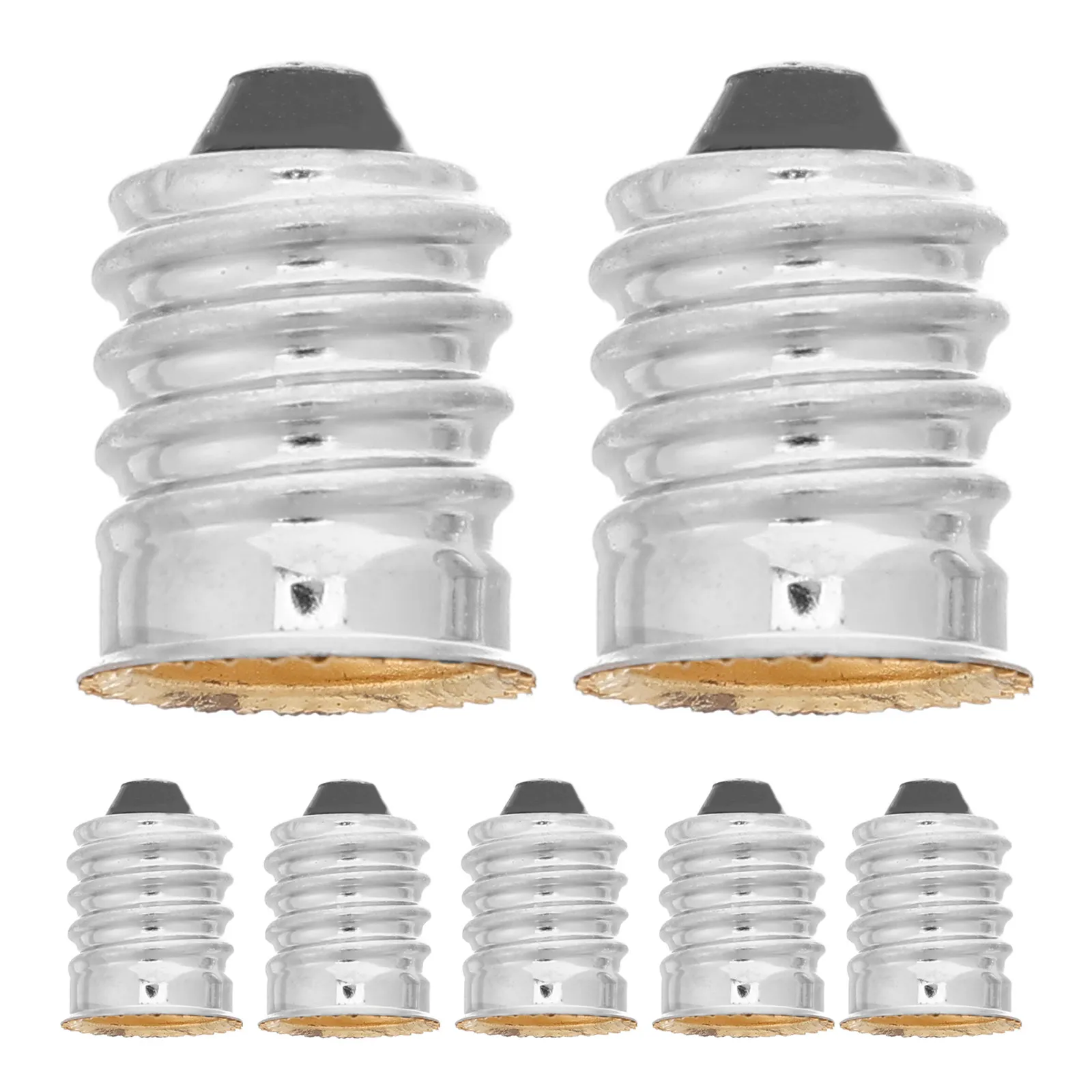 10Pcs E14 to E12 Socket Adapter - Lamp Base Converter with Screw Holder - LED Bulb Socket Connector - Light Fitting Adaptor
10Pcs E14 to E12 Socket Adapter - Lamp Base Converter with Screw Holder - LED Bulb Socket Connector - Light Fitting Adaptor