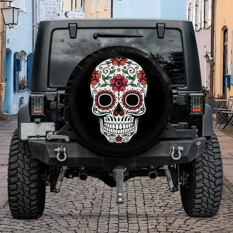Chingona Skull Christmas Gift, Spare Tire COVER CAR For Car, Personalized Tire COVER CAR, Gift For Car Lover
Chingona Skull Christmas Gift, Spare Tire COVER CAR For Car, Personalized Tire COVER CAR, Gift For Car Lover