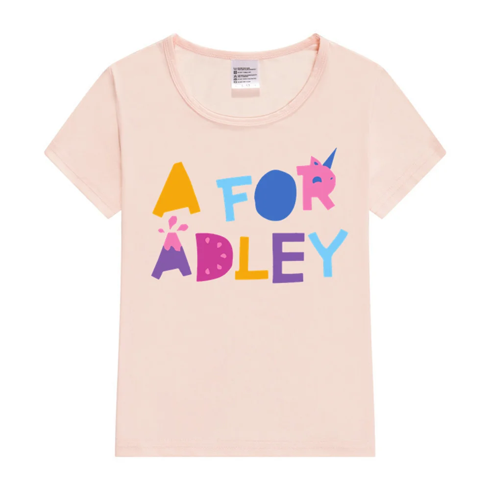 2-16Y 2024 Summer Fashion A FOR ADLEY T Shirt Kids Costume Short Sleeve Tee Tops Teenagers Boys Cotton T-shirt Baby Girls TShirt
2-16Y 2024 Summer Fashion A FOR ADLEY T Shirt Kids Costume Short Sleeve Tee Tops Teenagers Boys Cotton T-shirt Baby Girls TShirt