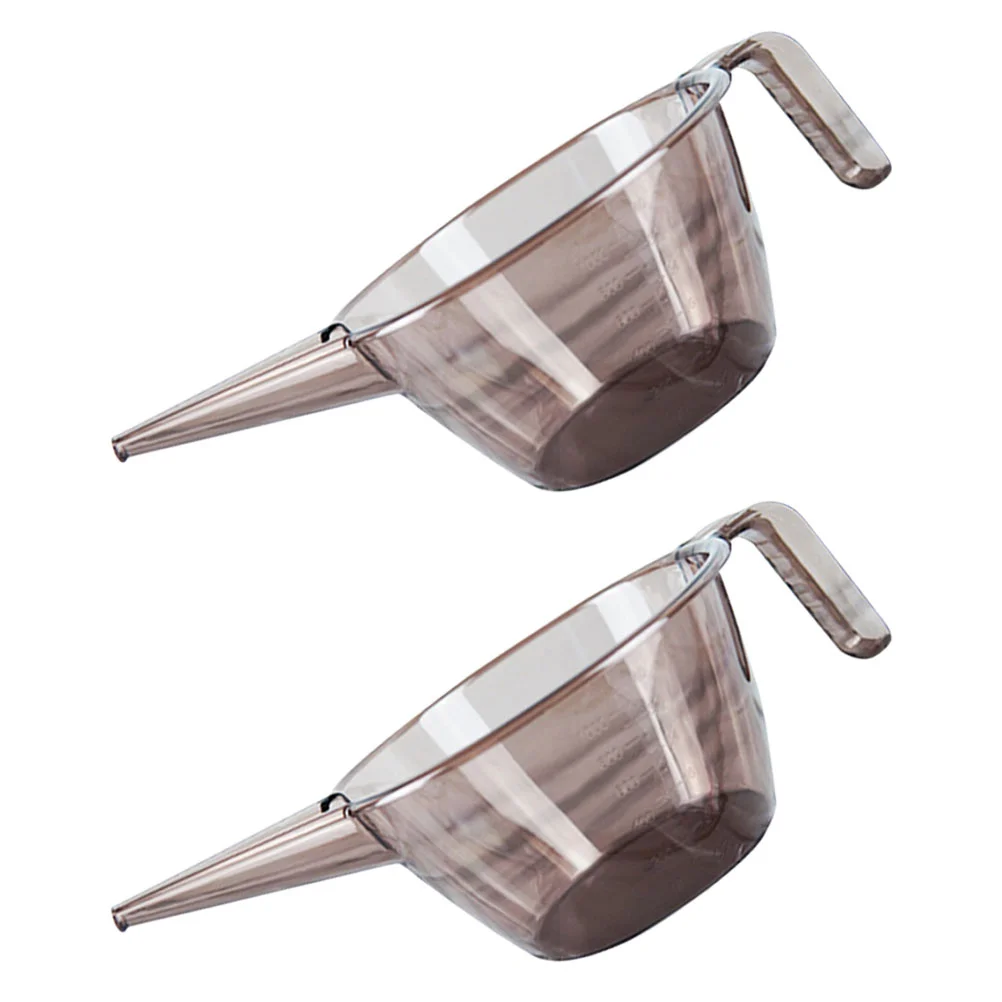 2 Pcs Filtration Extended Water Scoop Bucket Multipurpose Ladles Scale Light Brown Plastic
2 Pcs Filtration Extended Water Scoop Bucket Multipurpose Ladles Scale Light Brown Plastic