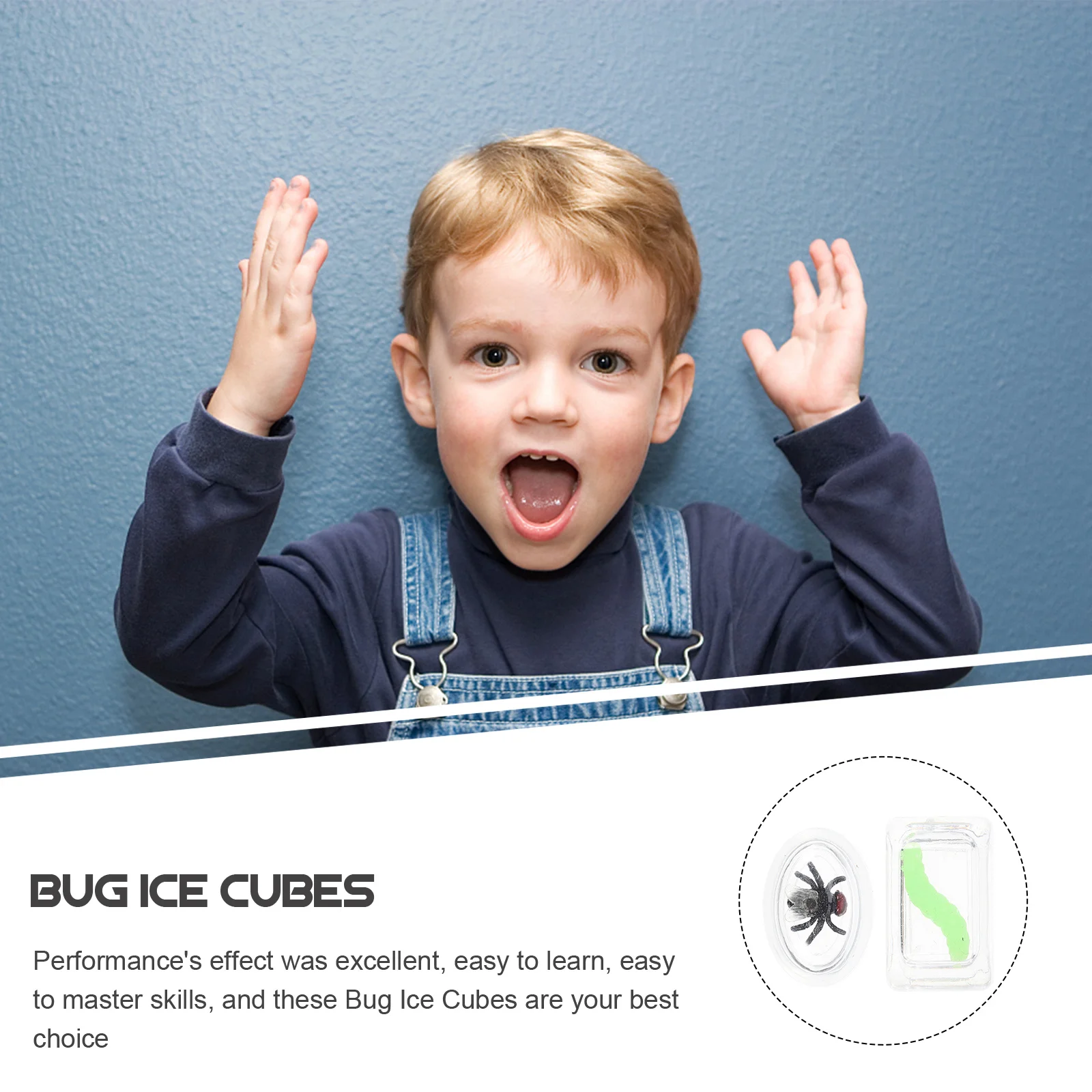 6Pcs Reusable Fake Ice Cubes with Insects Prank Simulated Ice for Halloween Horror Parties and Festival Supplies
6Pcs Reusable Fake Ice Cubes with Insects Prank Simulated Ice for Halloween Horror Parties and Festival Supplies