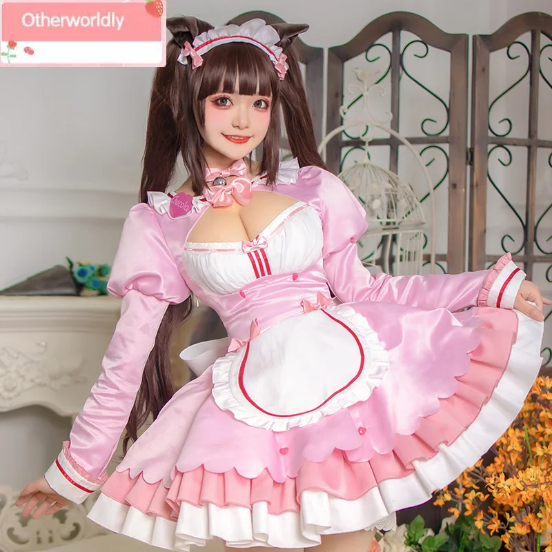 Chocola косплей платье горничной Vol.4 костюм Шоколад/Ванилла милое розовое платье наряды для девочек костюмы на Хэллоуин
Chocola косплей платье горничной Vol.4 костюм Шоколад/Ванилла милое розовое платье наряды для девочек костюмы на Хэллоуин